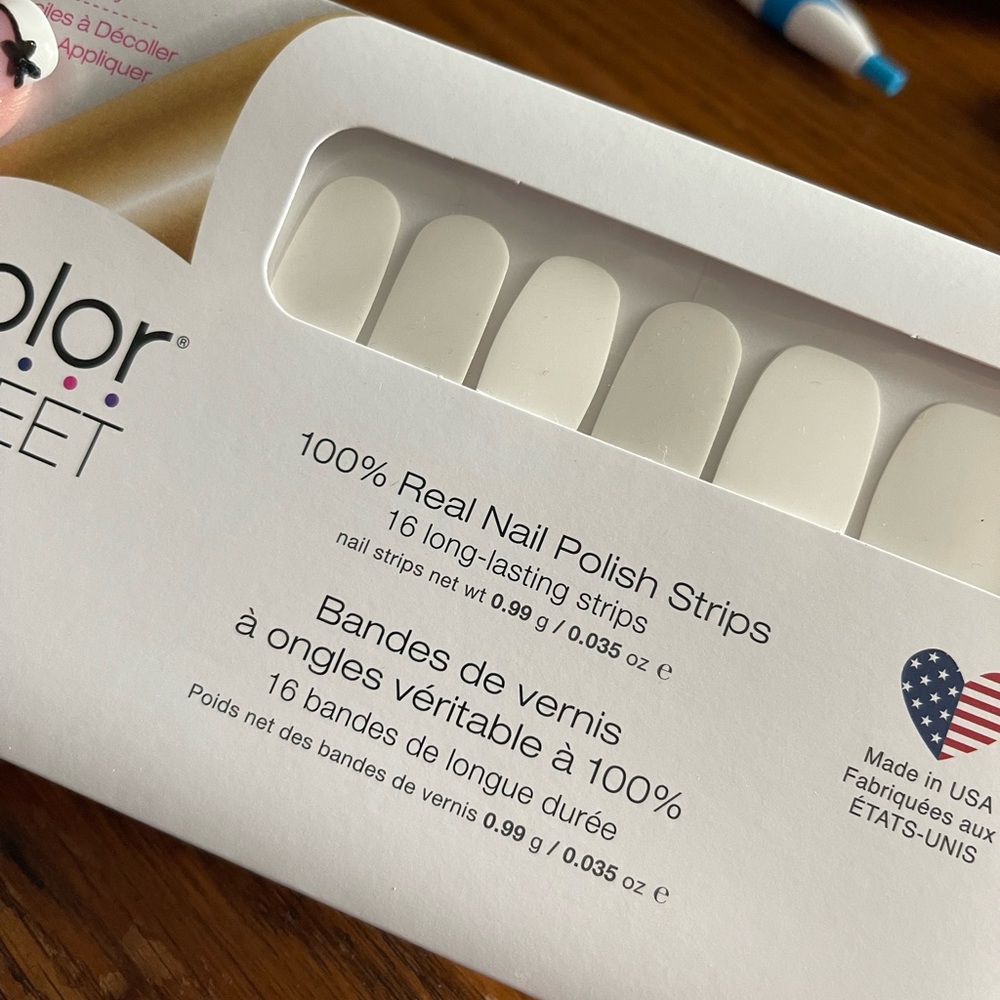 Color street nail polish strips